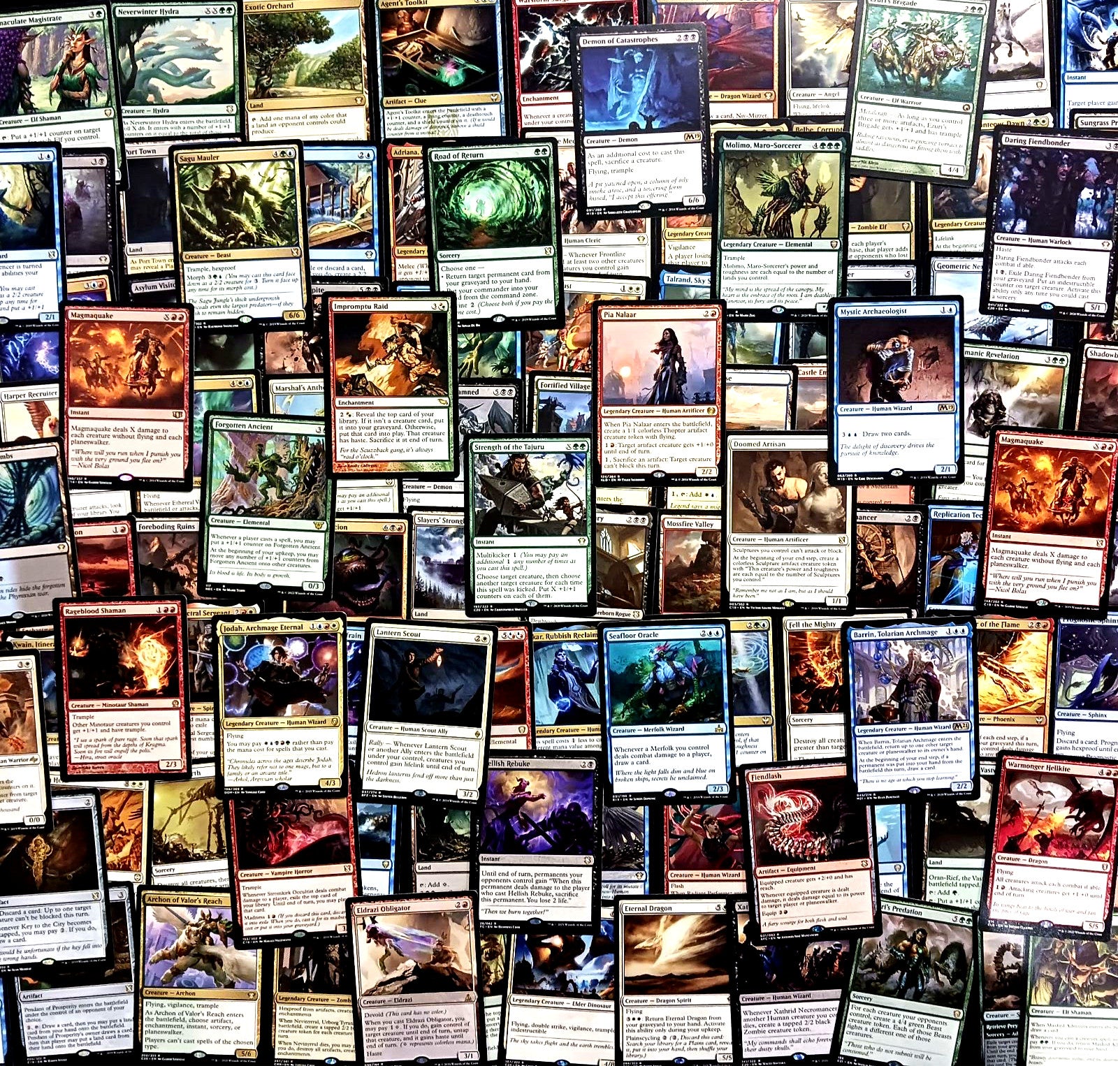 100 MTG Magic: The Gathering Cards – All Rares Collection Lot, Mint Condition – Collector’s Edition Trading Cards Hobby Set-1