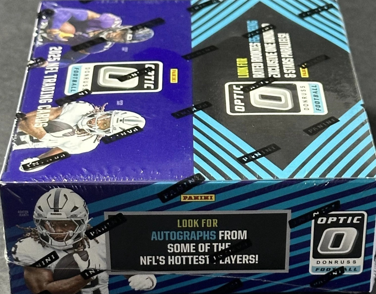 2025 Panini Donruss OPTIC Football Factory Sealed 80 Card Retail Box EXCLUSIVES-3