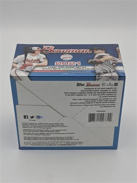 2021 Topps Bowman MLB Baseball Cards Factory Sealed 24 Pack Retail Box-3
