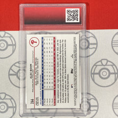 Graded 10 Alec Bohm #266 2024 All Star Game ASG Refractor Variation SP SSP-3