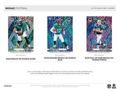 2025 Panini Mosaic Football No Huddle NFL Factory Sealed Hobby Box-2