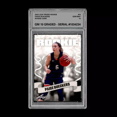 Graded 10 Paige Bueckers #18 2023 Leaf Prized Rookie Card RC UConn Huskies-1