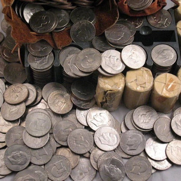 Eisenhower Ike Dollar Hoard - Lot of 10 - Mixed Date-1