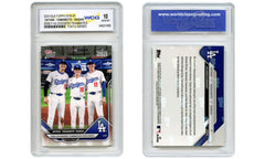2025 MLB Topps Now OHTANI YAMAMOTO SASAKI Card #7 Teammates in Tokyo GEM-MINT 10-1