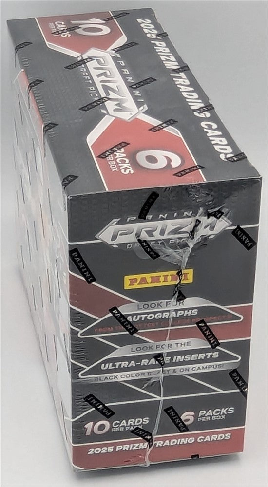 Factory Sealed Mega Box 2025 Panini Prizm Collegiate Draft Picks Football Cards-4