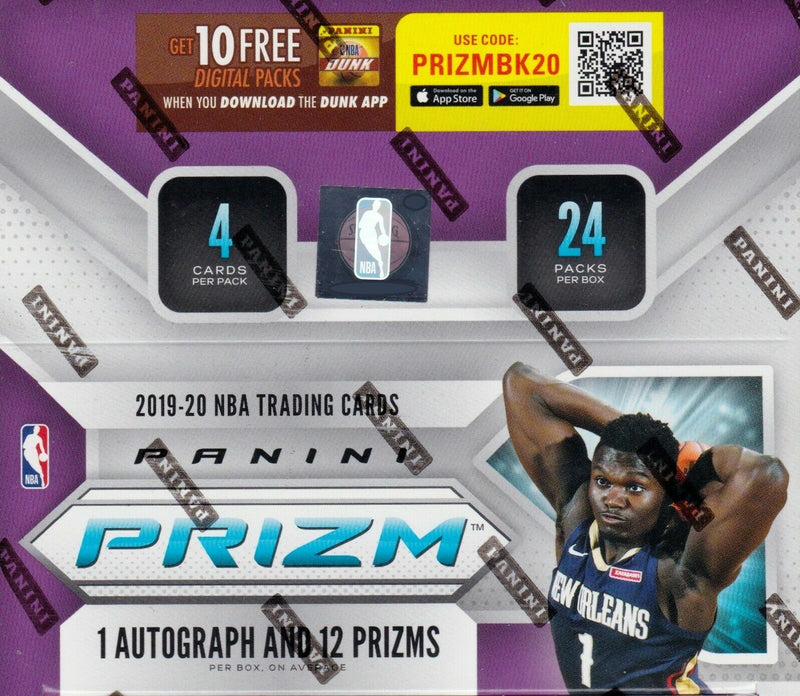 2019-20 Panini Prizm Basketball Factory Sealed Retail 24 Pack Box-1