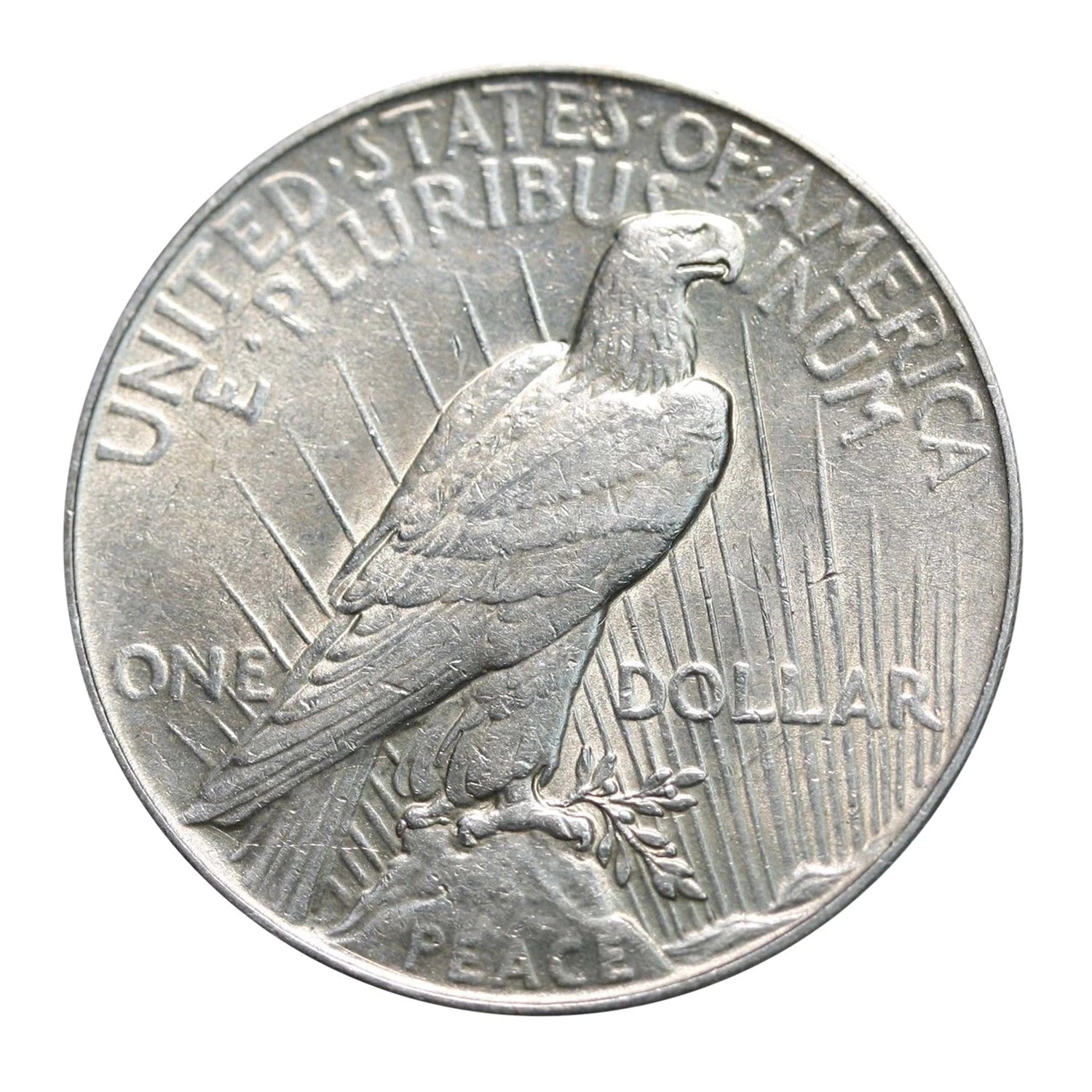 1922-1935 - Dólar de la Paz de Plata al 90%, Aproximadamente Sin Circular-1