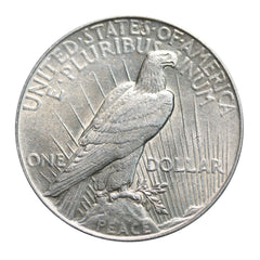 1922-1935 - Dólar de la Paz de Plata al 90%, Aproximadamente Sin Circular-1