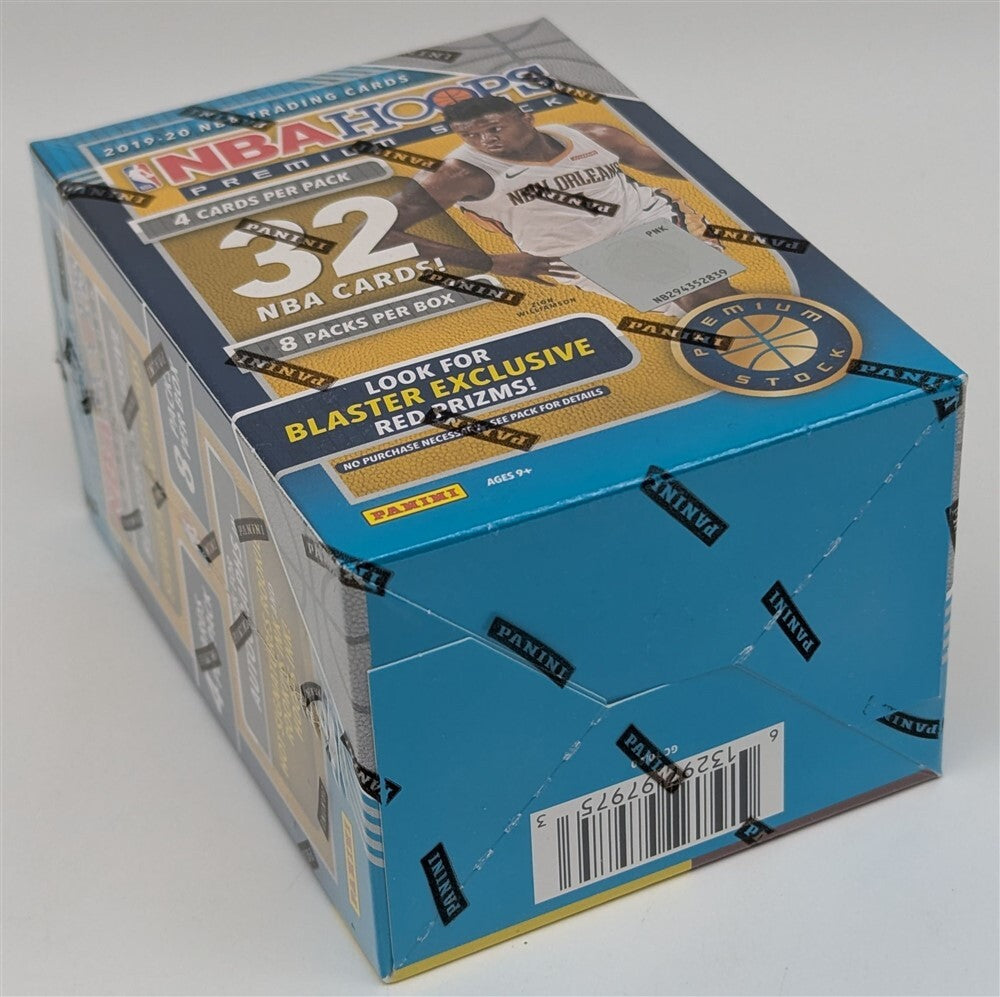 Sealed Blaster Box 2019-20 Panini NBA Hoops Premium Stock Basketball Cards-2