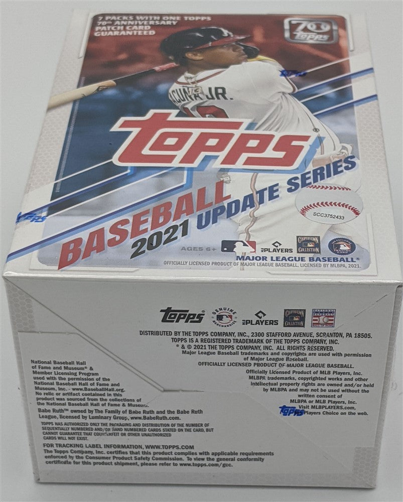 2021 Topps MLB Baseball Update Series Cards Factory Sealed Blaster Box-5