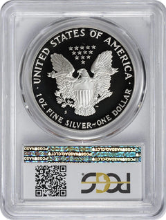 1992-S American Silver Eagle Dollar PR69DCAM PCGS Proof 69 Deep Cameo-2