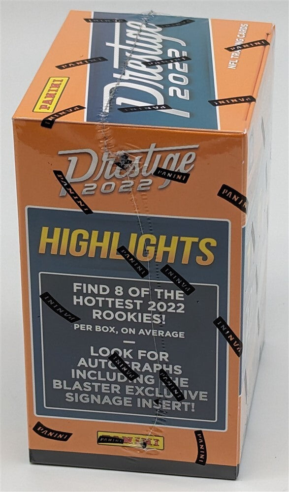 Factory Sealed 6 Pack Blaster Box 2022 Panini Prestige NFL Football Cards-3