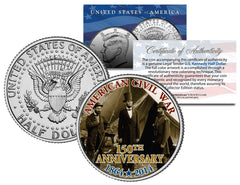 CIVIL WAR 150th Anniversary Lincoln at Sharpsburg JFK Half Dollar U.S. Coin-1