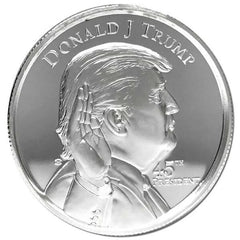 President Trump - 2 Oz Ultra High Relief Pure Silver Round-3