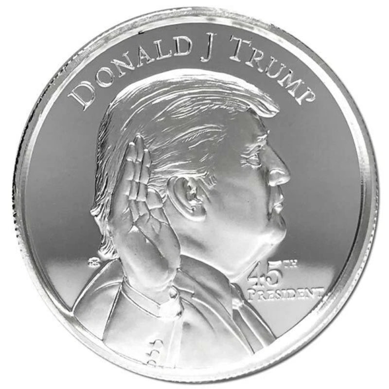 President Trump - 2 Oz Ultra High Relief Pure Silver Round-3