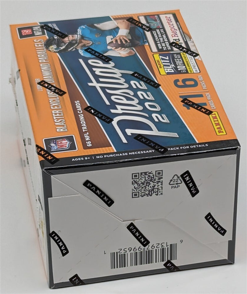 Factory Sealed 6 Pack Blaster Box 2022 Panini Prestige NFL Football Cards-2