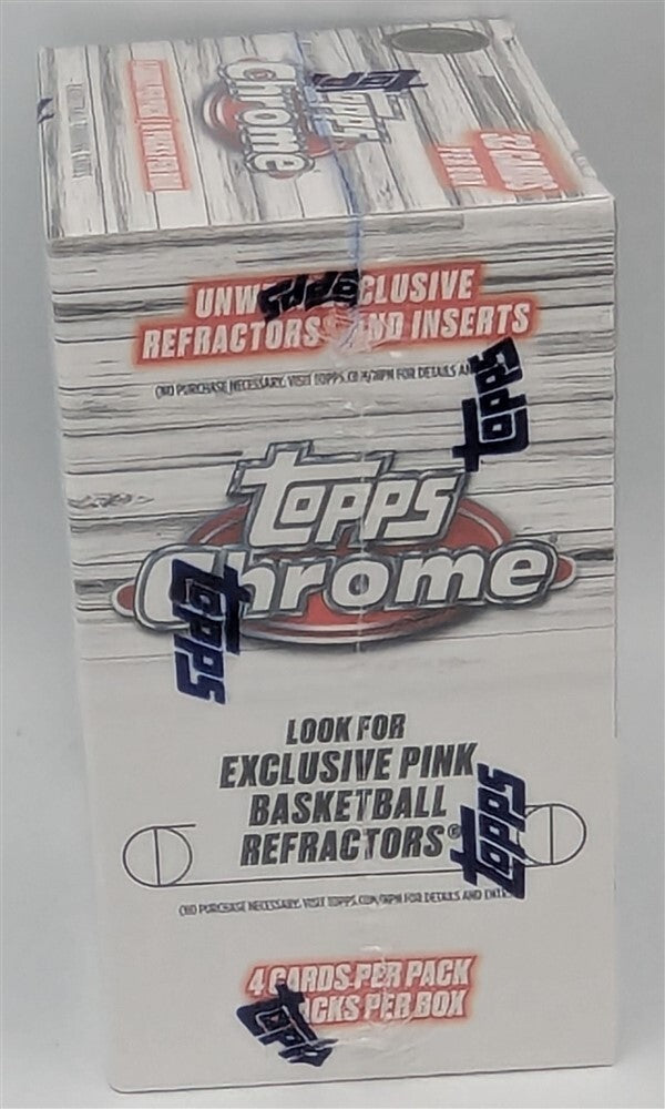 Factory Sealed Blaster Box 2024-25 Topps Chrome NBA Basketball Trading Cards-2