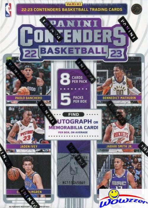 2022/23 Panini CONTENDERS Basketball EXCLUSIVE Sealed Blaster Box-AUTO/MEM-2