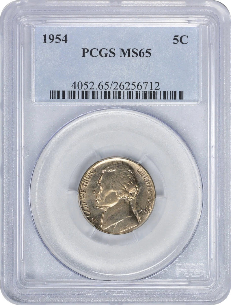 1954-P Jefferson Nickel MS65 PCGS-1