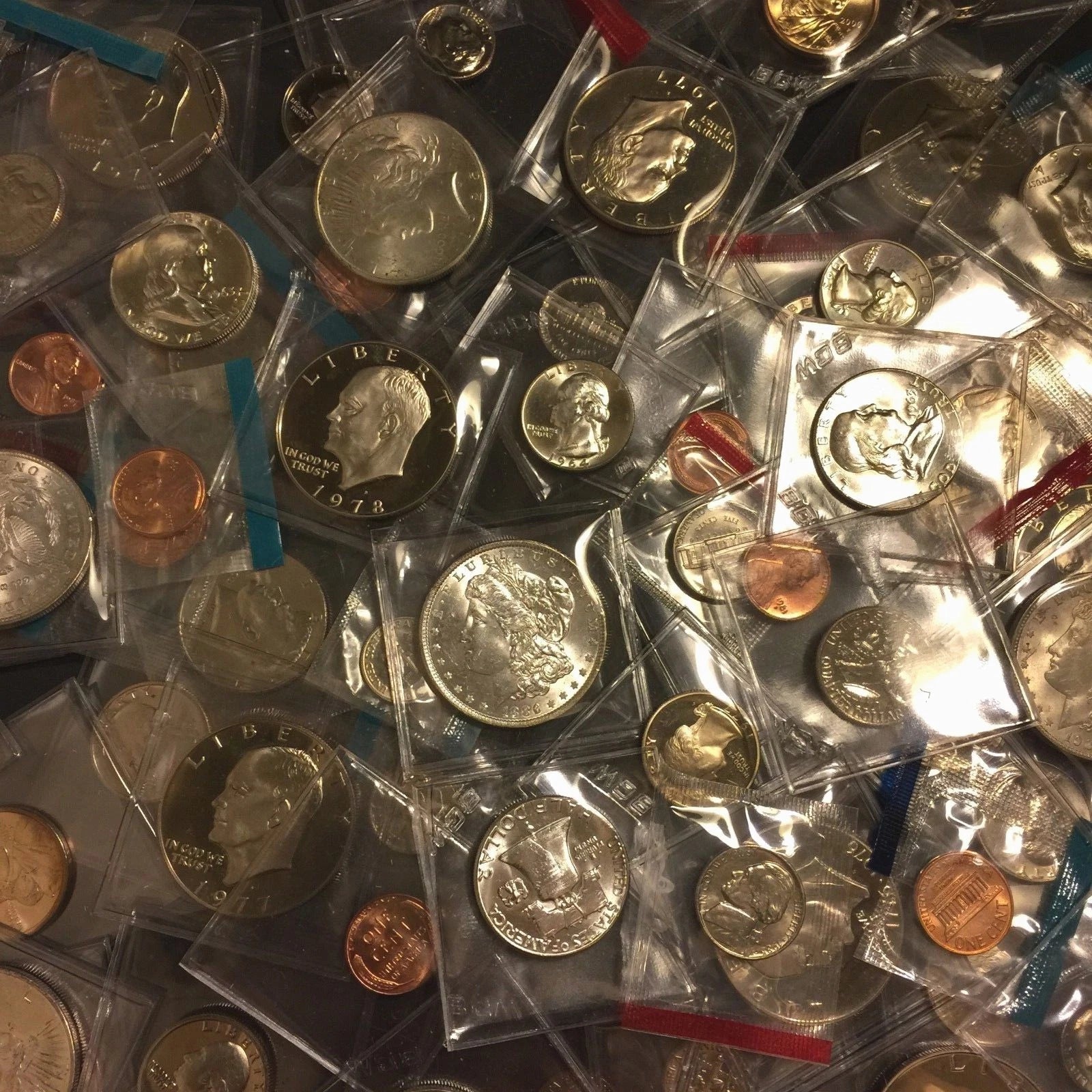 ✯ESTATE SALE OLD PROOF/UNCIRCULATED COINS ✯ SILVER ✯WHEAT✯-4
