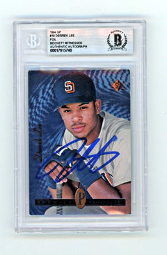 Derrek Lee 1994 Upper Deck SP Foil #10 Rookie RC Signed Beckett BAS BGS Auto-1