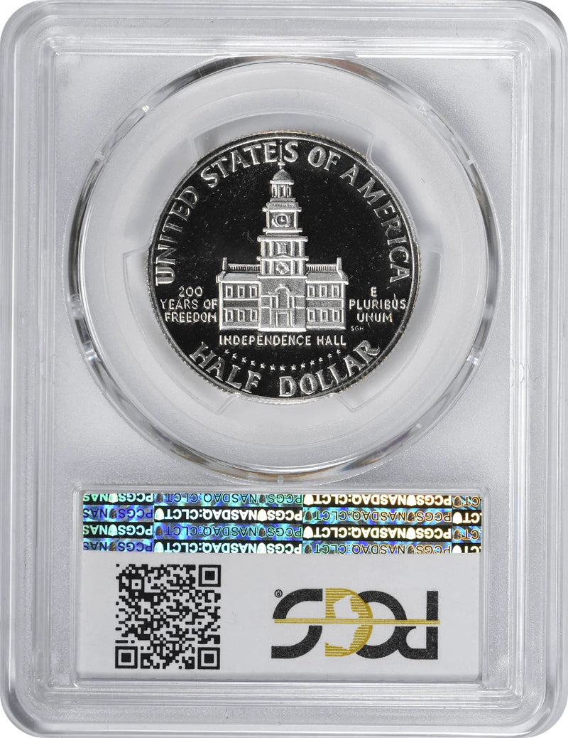 1976-S Silver Kennedy Half PR69DCAM PCGS Proof 69 Deep Cameo-2