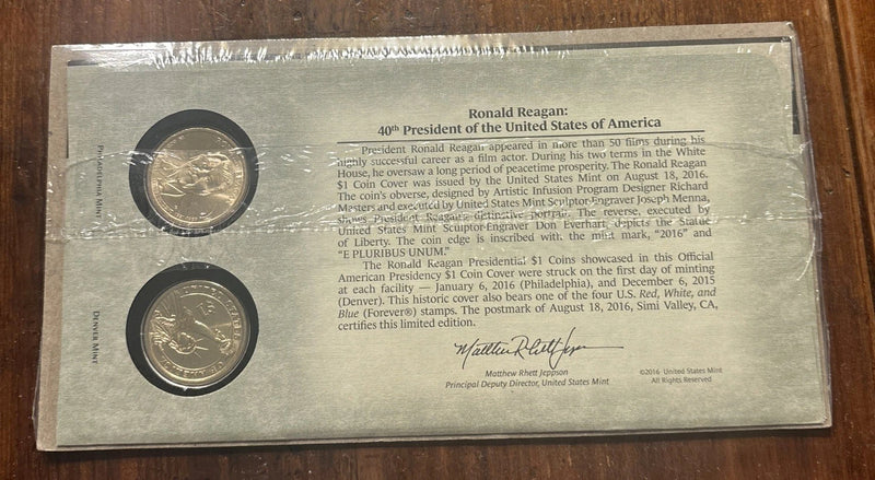 2016 P&D Ronald Regan Presidential Dollars-3