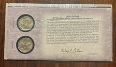 2011 James Garfield P&D Presidential Dollars - Sealed First Day Cover-3