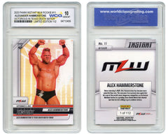 2025 Panini ALEXANDER HAMMERSTONE Texas Death Match ROOKIE CARD #11 GEM MINT 10-1