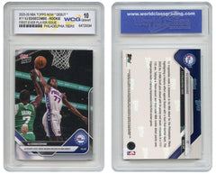 2025-26 NBA Topps Now Debut VJ EDGECOMBE 1st Issue ROOKIE Card #11 - GEM-MINT 10-4