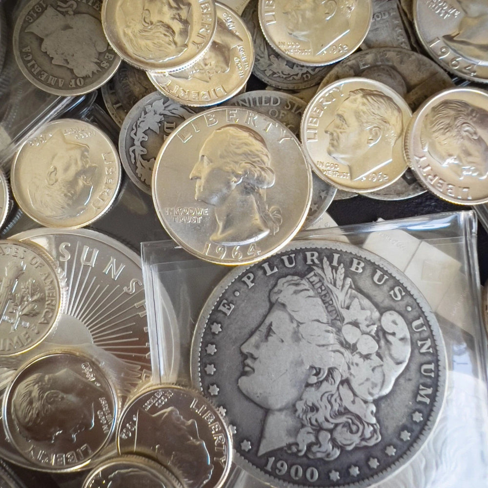 Deluxe Mixed Silver Coin Lot | Vintage U.S. 90% Silver Coin LIQUIDATION SALE-6