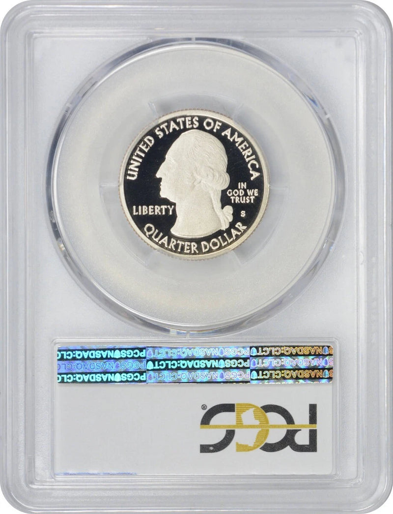 2012-S Flag Clad Acadia ATB National Park Quarter PR70DCAM PCGS-2