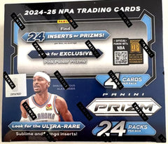 2024-25 Panini Prizm NBA Basketball Factory Sealed Retail 24 Pack Box-1