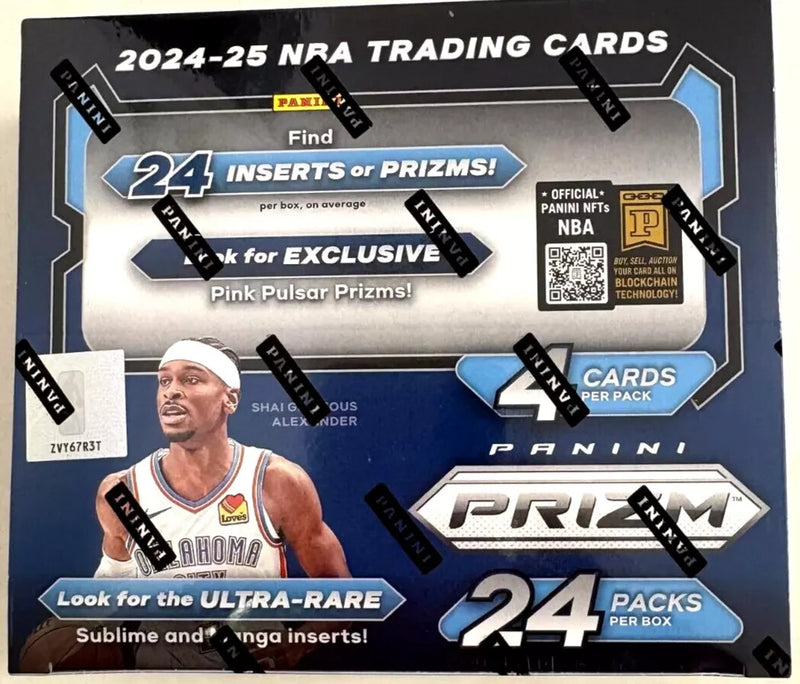 2024-25 Panini Prizm NBA Basketball Factory Sealed Retail 24 Pack Box-1