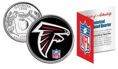 ATLANTA FALCONS *Officially Licensed* NFL GEORGIA U.S. State Quarter Coin w/COA-1