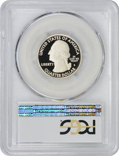 2012-S Flag Clad El Yunque Forest Quarter PR70DCAM PCGS Proof 70 Deep Cameo-2