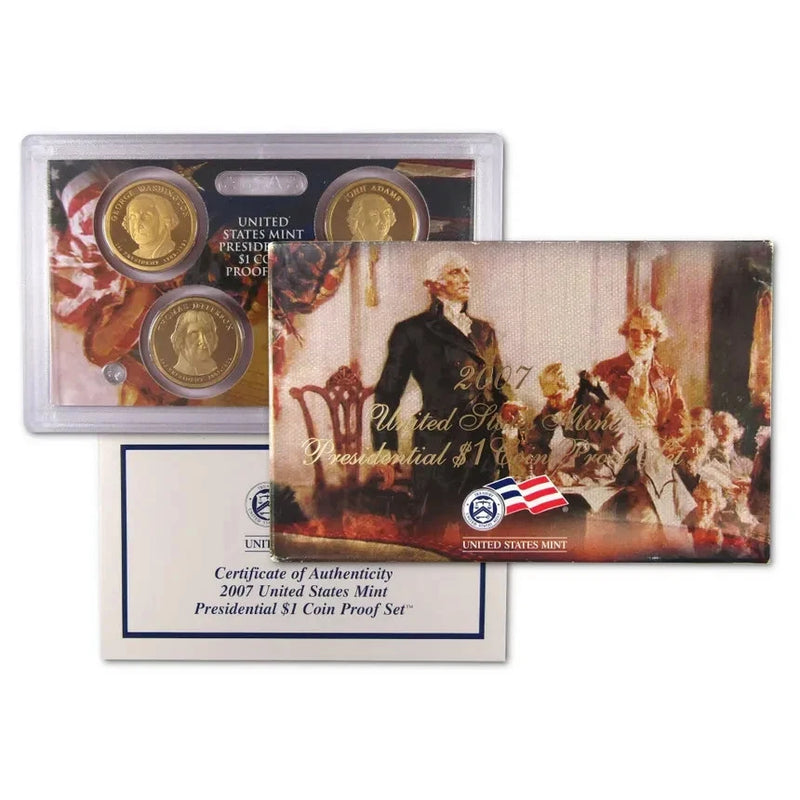2007 Presidential $1 Coin Proof Set in OGP-1