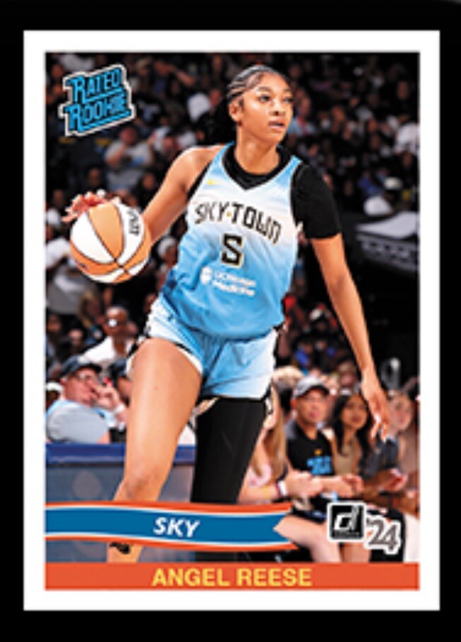 2024 Angel Reese RATED ROOKIE RC Card Panini Instant Reece Chicago Sky 1