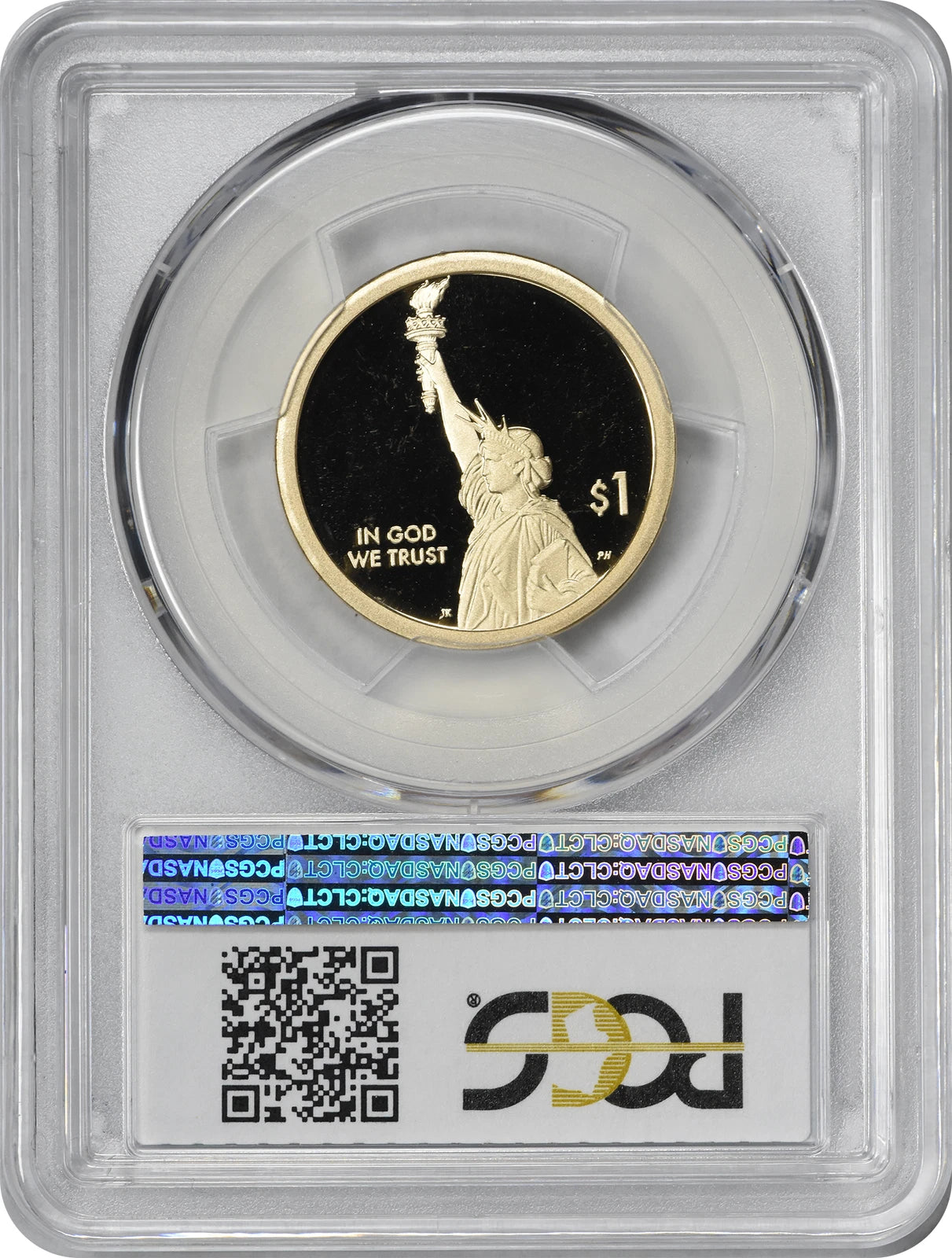 2018-S American Innovation Dollar PR69DCAM PCGS Washington Signed 1st Patent-2