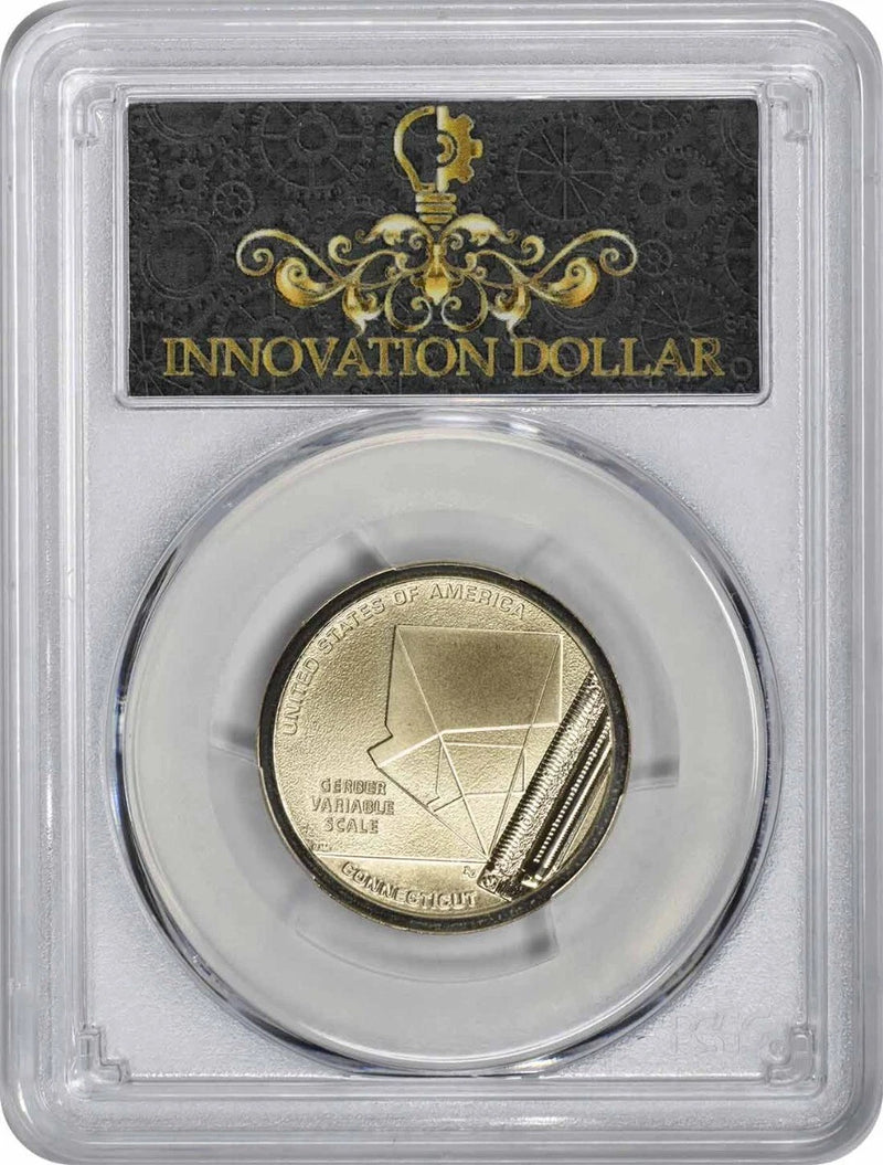 2020-S American Innovation Dollar CT Gerber Variable Reverse Proof PR70 FS PCGS-1
