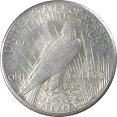 1922 S Peace Dollar XF EF Extremely Fine 90% Silver $1 US Coin Collectible-2