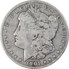 1901 O Morgan Dollar VG Very Good 90% Silver $1 US Coin Collectible-1