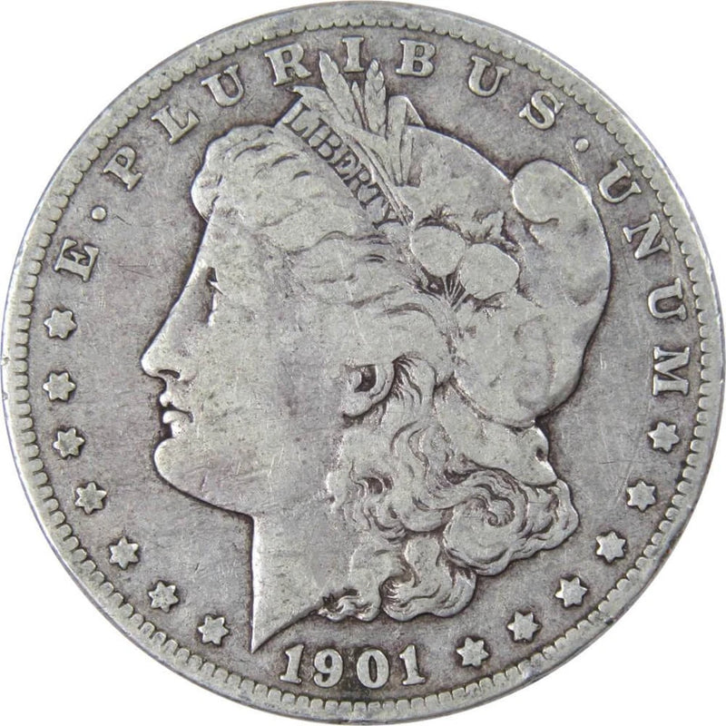 1901 O Morgan Dollar VG Very Good 90% Silver $1 US Coin Collectible-1