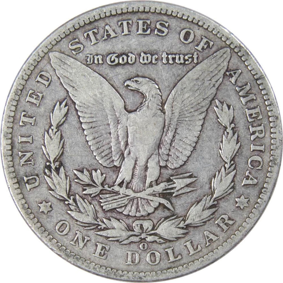 1901 O Morgan Dollar VG Very Good 90% Silver $1 US Coin Collectible