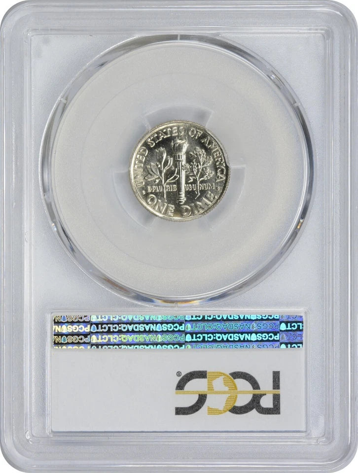 1996-W Roosevelt Dime MS67 PCGS-2