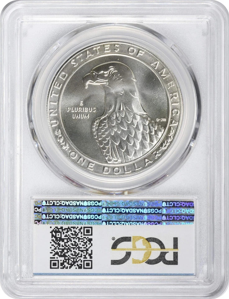 1983-P Olympic Silver Commemorative Dollar MS69 PCGS Mint State 69