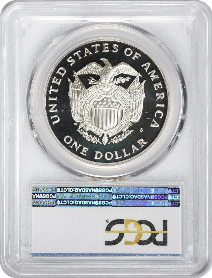 1994-S Capitol Silver Commemorative Dollar PR69DCAM PCGS Proof 69 Deep Cameo