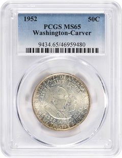 1952 Washington-Carver Commemorative Half MS65 PCGS Mint State 65-1