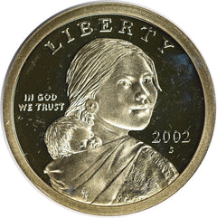 2002-S Proof Sacagawea Dollar 25-Coin Roll-2