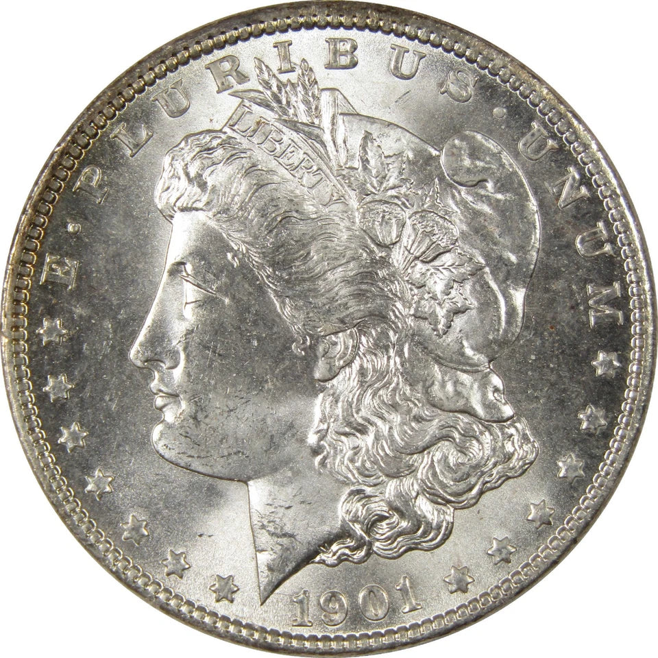 1901 O Morgan Dollar BU Choice Uncirculated Silver $1 Coin-1